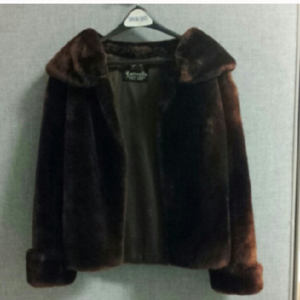 Vintage sheared lamb jacket